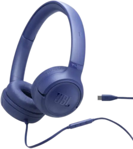 אוזניות חוטיות Tune 530C צבע כחול