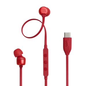 אוזניות In Ear Tune T310C צבע אדום