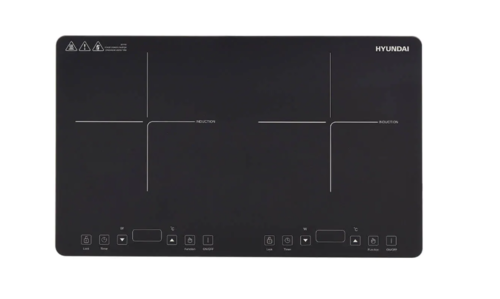 כירה אינדוקציה כפולה 3500W דגם HAS-P202B HYUNDAI