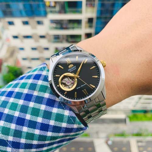 Orient TAG03002B0 OPEN HEART 38.5MM מנגנון אוטומטי 