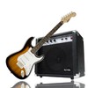 גיטרה חשמלית פנדר סקוויר Fender Squier Bullet Stratocaster עם מגבר.