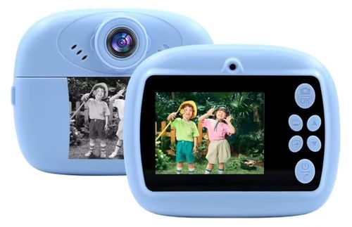 מצלמה מדפיסה לילדים 12MP עם מסך 