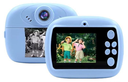 מצלמה מדפיסה לילדים 12MP עם מסך 