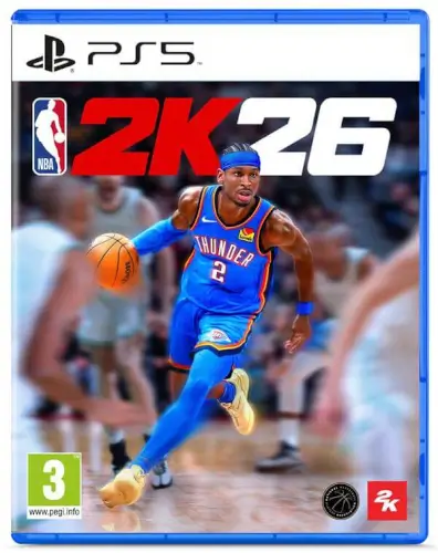 משחק NBA 2K26 עבור PlayStation 5 PS5 עם קבוצות NBA מעודכנות, MyCAREER, MyTEAM וגרפיקה מתקדמת