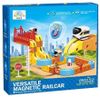 מסלול רכבת מגנטי Magnetic Rail Car – ערכת STEM להרכבה עצמית 97 חלקים