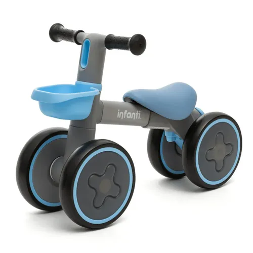 הבימבה הראשונה שלי כולל אורות בגלגלים Quatro Mini Rider Led - כחול