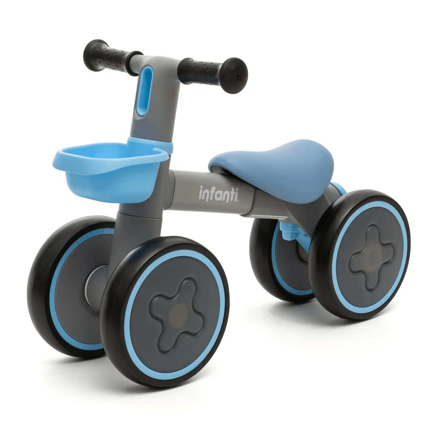 הבימבה הראשונה שלי כולל אורות בגלגלים Quatro Mini Rider Led - כחול