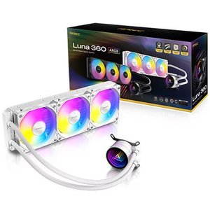 קירור נוזלי משולש | Antec LUNA 360 White ARGB