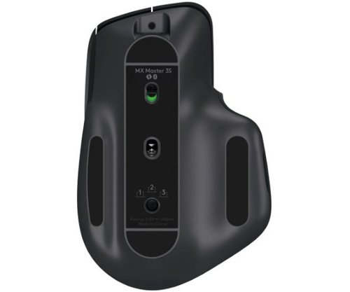 עכבר שחור | Logitech MX Master 3S | BT 8000 Dpi Ergonimic