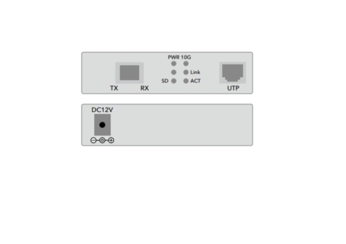 CUDY 10G Ethernet Media Converter MC10G