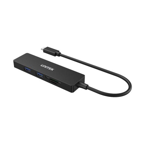 H1108B - מפצל 3 כניסות וקוראי כרטיסים UNITEK
