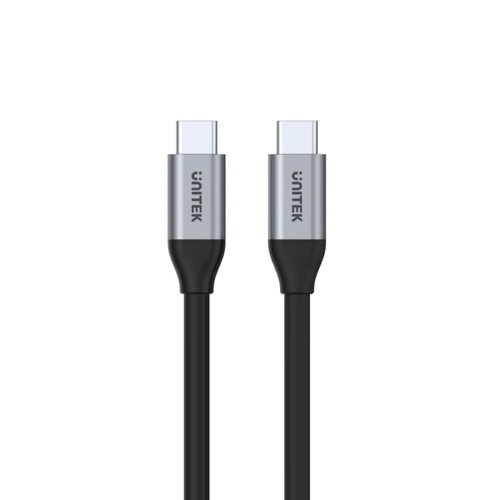  C14091ABK - כבל USB-C Full Feature - טעינה, דאטה ותצוגה באורך 2 מטר UNITEK