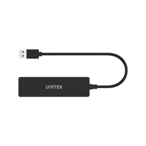  uHUB Q4 מפצל 3 פורט וקורא כרטיסים UNITEK USB A 