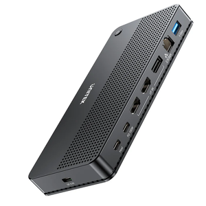  D1104A01 - תחנת עגינה בחיבור USB-C ברזולוציית 8K עם טעינה 100W והרחבת מסכים UNITEK