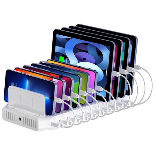  Y-2190D - מפצל 10 פורט חיבורי UNITEK USB - 60W 