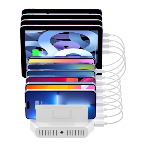  Y-2190D - מפצל 10 פורט חיבורי UNITEK USB - 60W 