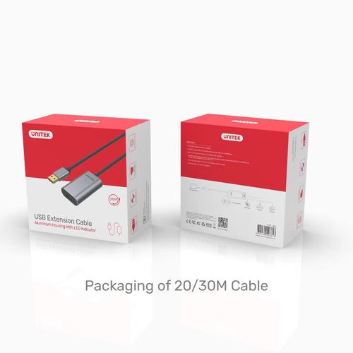 UNITEK USB 2.0 Extension Cable over 10M Y-272 