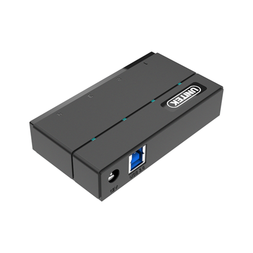 Y-HB03001 מפצל USB 3.0 4-PORT כולל אפשרות טעינה UNITEK