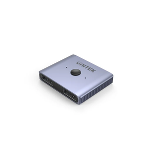  V1609A - מפצל דו-כיווני בחיבור DisplayPort ברזולוציית UNITEK 8K 