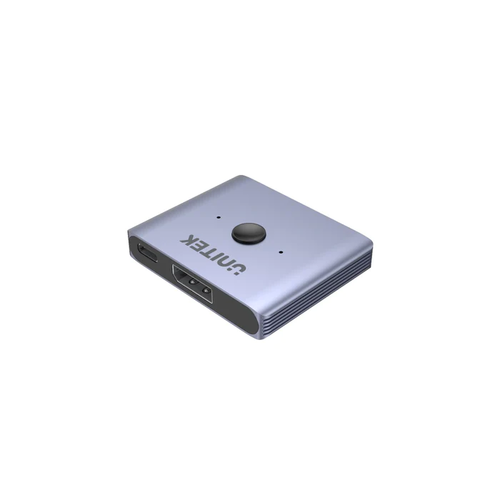 V1609A - מפצל דו-כיווני בחיבור DisplayPort ברזולוציית UNITEK 8K 