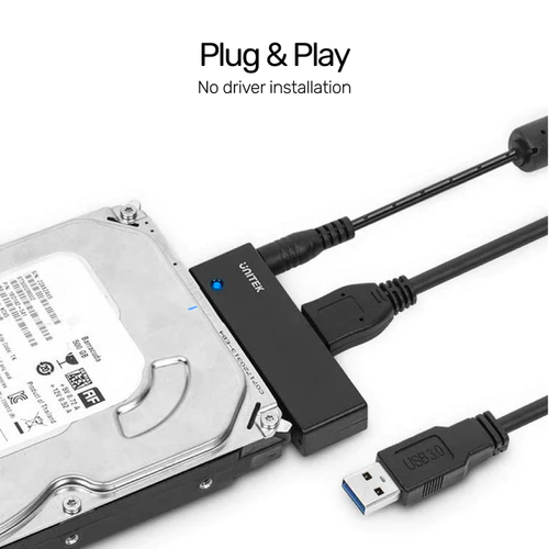  Y-1039 - מתאם USB 3.0 ל UNITEK SATA 