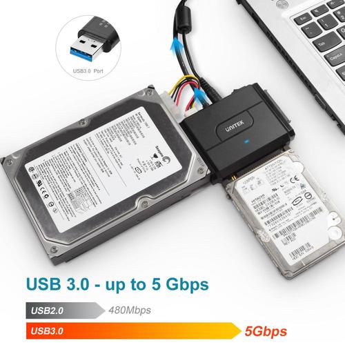  Y-3324 - מתאם UNITEK USB 3.0 to SATA/IDS 