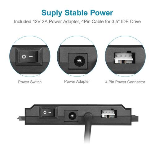  Y-3324 - מתאם UNITEK USB 3.0 to SATA/IDS 