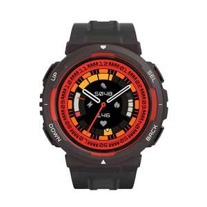  שעון חכם Amazfit דגם ACTIVE EDGE בצבע Lava Black 