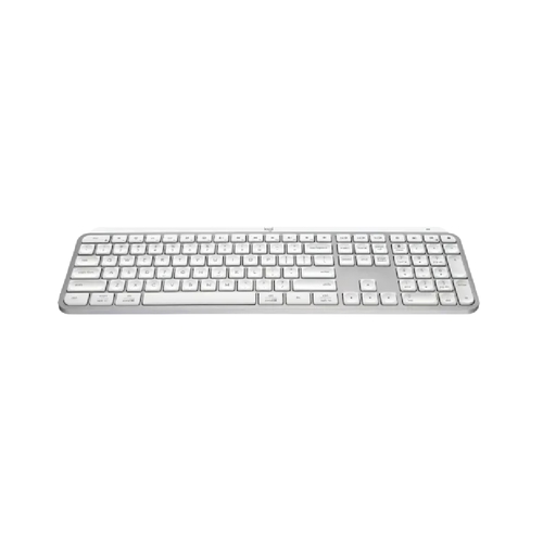 מקלדת אלחוטית מוארת | Logitech MX Keys S – צבע לבן