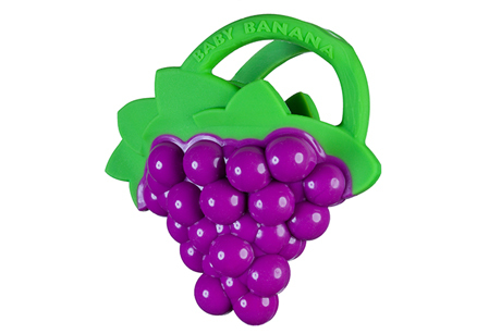 שלישיית נשכנים בצורת פירות 100% סיליקון