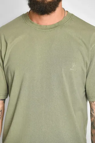 חולצת RedBack ירוקה חלקה washed