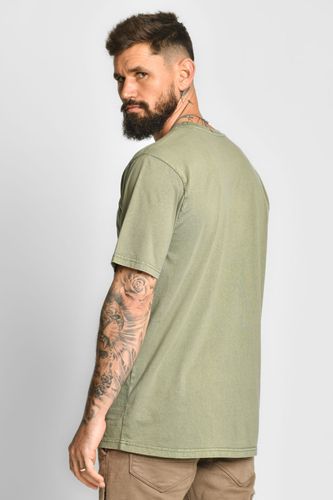חולצת RedBack ירוקה חלקה washed