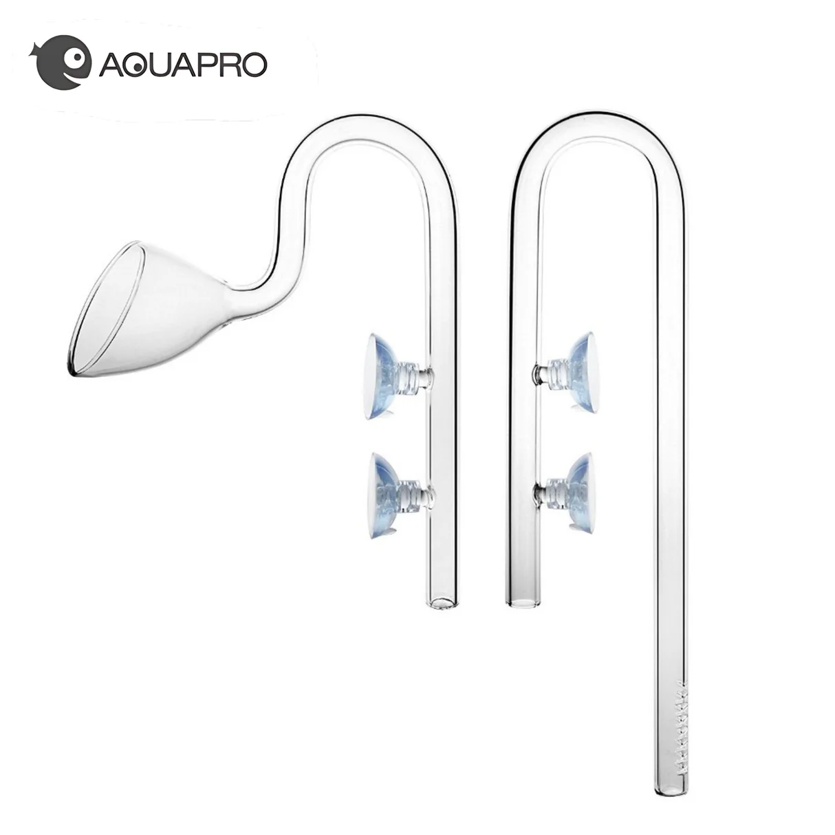 אקווה פרו לילי פייפ זכוכית 12/16 OutFlow & Inflow