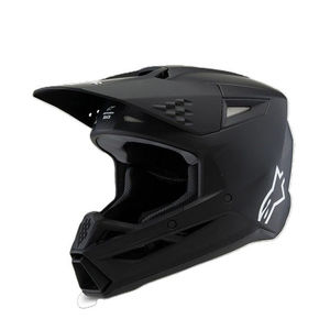 קסדת נוער שטח ALPINESTARS S-M3 Solid שחור מט