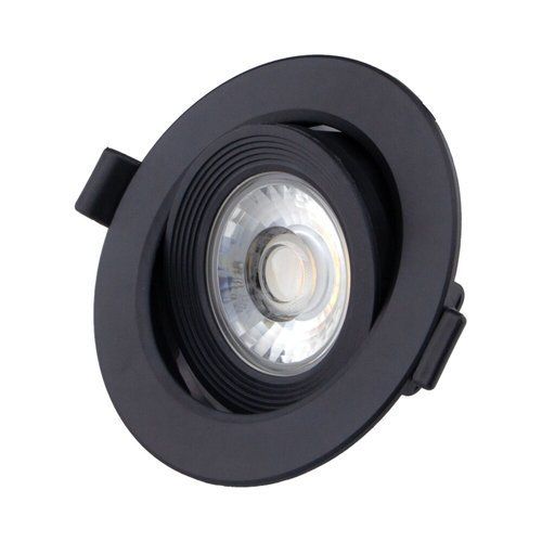  שקוע תקרה שחור SULTAN 12W IP54 90mm 3CCT 