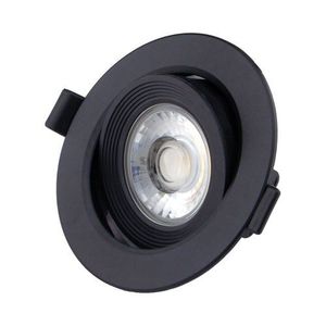  שקוע תקרה שחור SULTAN 12W IP54 90mm 3CCT 