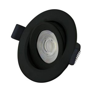  שקוע תקרה שחור SULTAN 7W IP54 75mm 3CCT 
