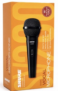 מיקרופון Shure SV200 ווקאלי | Shure SV200 Vocal Microphone