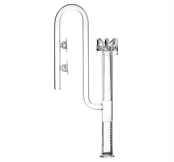אקווה פרו לילי פייפ זכוכית עם סקימר 12/16 OutFlow & Inflow
