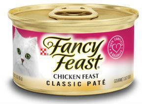 שימורי פנסי פיסט פטה קלאסיק עוף 85 גרם | Fancy Feast Classic Pate Chicken Feast 85g