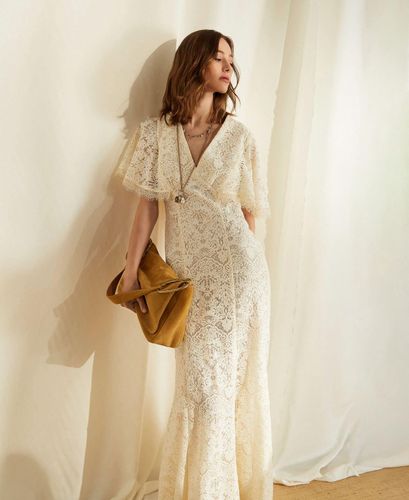 Long lace dress