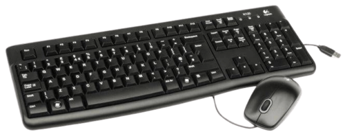 סט מקלדת ועכבר Logitech Desktop MK120