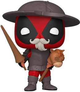 בובת פופ מארוול עם ראש מתנדנד POP Marvel: Deadpool - Deadpool As Don Quixote דדפול כדון קישוט