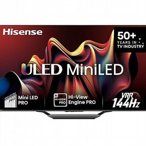 טלוויזיה HISENSE SMART QLED Mini-LED דגם 65U72NQ