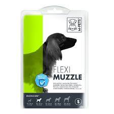 מחסום גמיש לכלבים M-PETS FLEXI MUZZLE מידה S