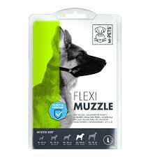 מחסום גמיש לכלבים M-PETS FLEXI MUZZLE מידה L