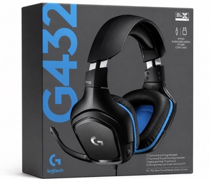 אוזניות גיימינג Logitech G432 7.1 Surround | Gaming Headset