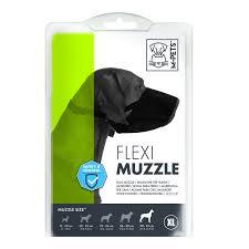 מחסום גמיש לכלבים M-PETS FLEXI MUZZLE מידה XL