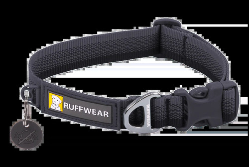 קולרים לכלב | RUFFWEAR FRONT RANGE COLLAR צבע Basalt Gray