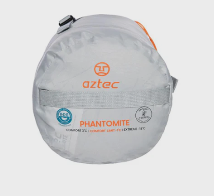 שק שינה פוך טבעי - Aztec Phantomite -1 Down Sleeping Bag